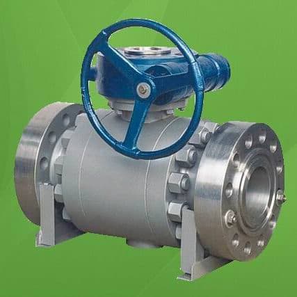 Forged Steel Trunnion mounted Ball Valve_stainless